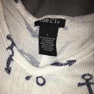Rue 21 anchor sweater